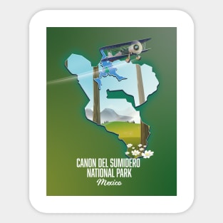 Canon del Sumidero, mexico Sticker